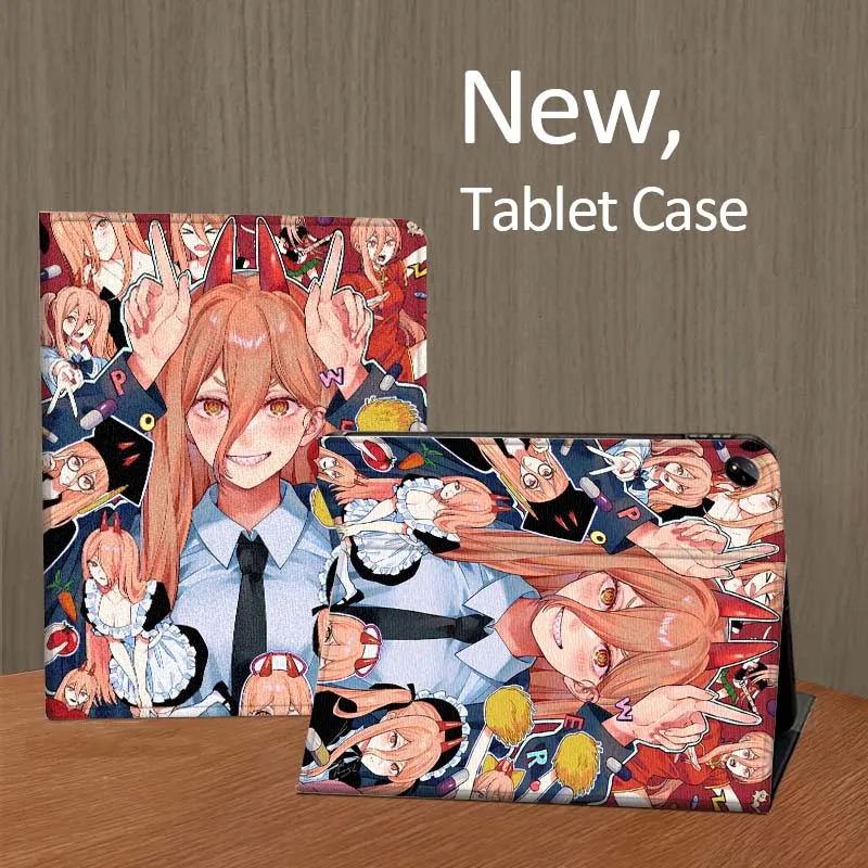 

C-Chainsaws P-Powers Girl Tablet Case For Vivo IQOO Pad Air Pad3 IQOO Pad5 Pad2 Pad3 SE Pro 11.5 12.1 12.3 13 Inch