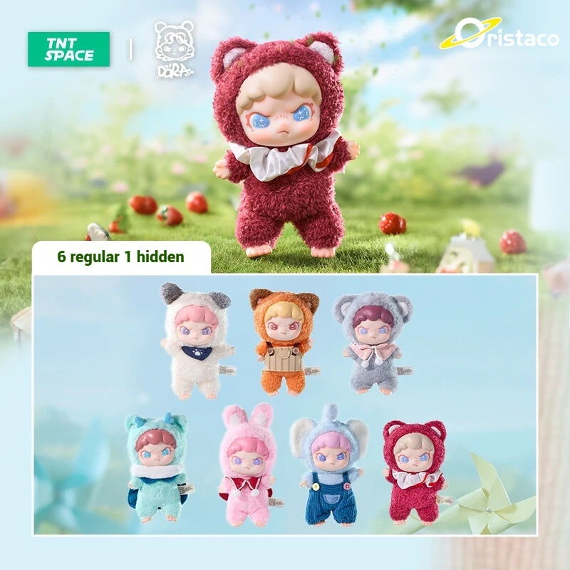 

Authentic In Stock Big Cousin Dora Furry Animal Series Blind Box Vinyl Doll Trendy Toy Figurine Cute Pendant Kawaii Ornament Toy