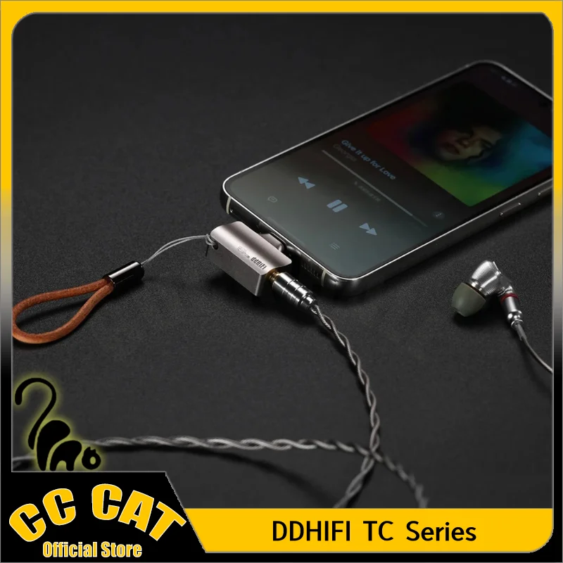 DDHIFI TC Series M2 E2 Portable Decoder Hi-Res Audio Lossless HIFI Custom Decoder Earphone Amplifier PCM384 DSD256 Dual CS43198