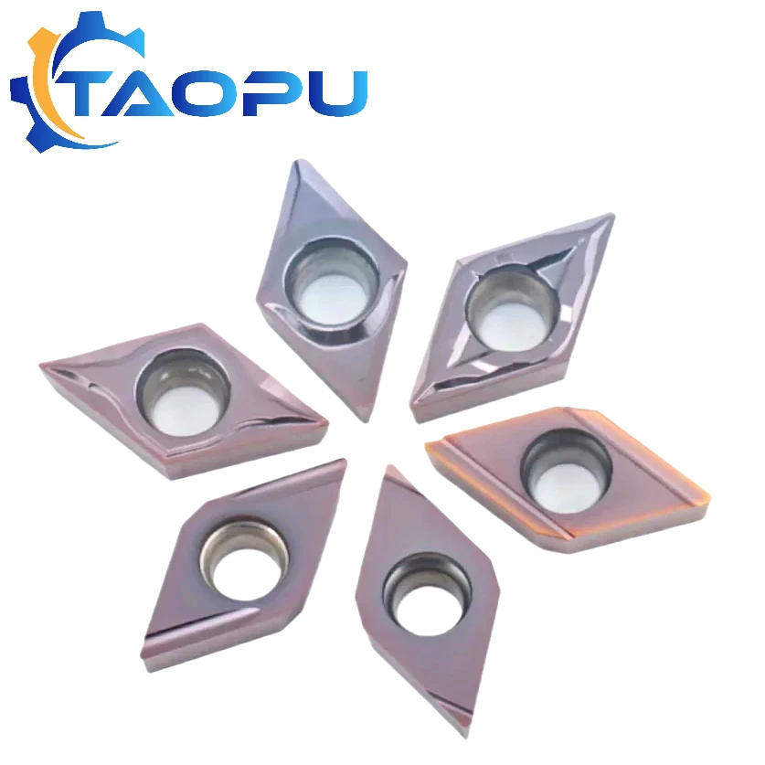 

TAOPU Metal Lathe Tools DCGT Cutter Cutting Turning Tool Carbide Blade DCGT11T301LH DCGT11T301MPCK DCGT11T302FRJ DCGT11T304RH