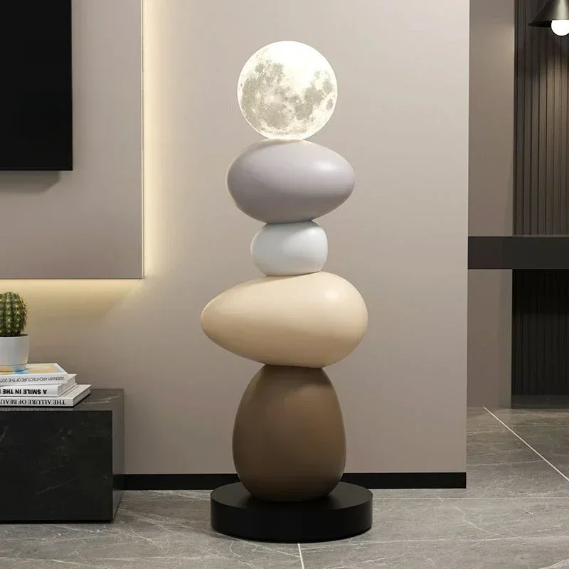 LED Light Figurine Living Room Bedroom Creative Sculptures Luxury Aesthetic Figurine Sofa Sculptures Home Decoration Accessories