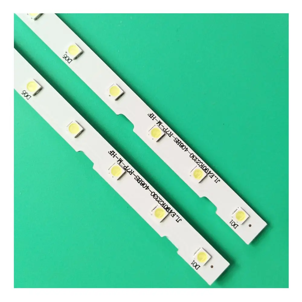 2pcs x49 inch LED Backlight for 49"TV AOT_49_NU7300_NU7100_2X38_3030C_d6t-2d1_19S2P rev.v4 UE49NU7140 UE49NU7100 38-LED