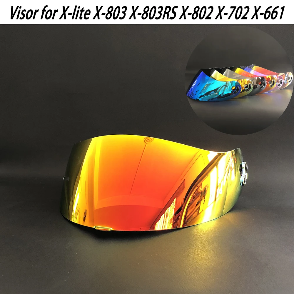 Motorcycle helmet Visor for Nolan X-lite X-803 X-803RS X-802 X-702 X-661 Helmets Replacement Lens Shield Windshield Glass goggle