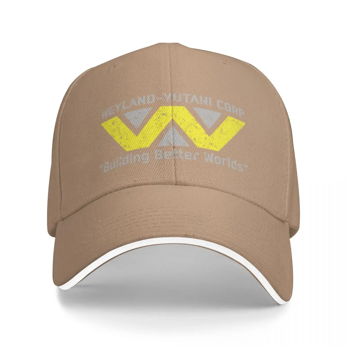 Aliens Weyland Yutani Corp Distressed Graphic A Baseball Cap Hat