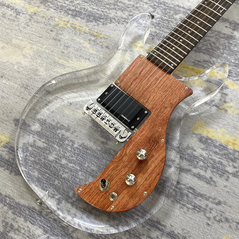 جيتار كهربائي Vicers 6strings EMG، رقبة من خشب القيقب، جسم أكريليك، جيتار أداء مناسب للمبتدئين والمحترفين