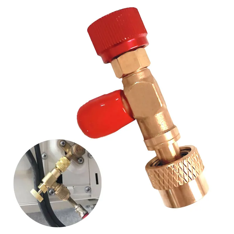 

PolarLander Car Air Conditioning System Accessories for Vehicles 1Piece Air Conditioning Liquid Valve R410