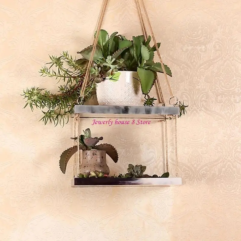 الإبداعية مستطيل زهرة وعاء صينية قالب من السيليكون لتقوم بها بنفسك علبة تخزين الكريستال Mo