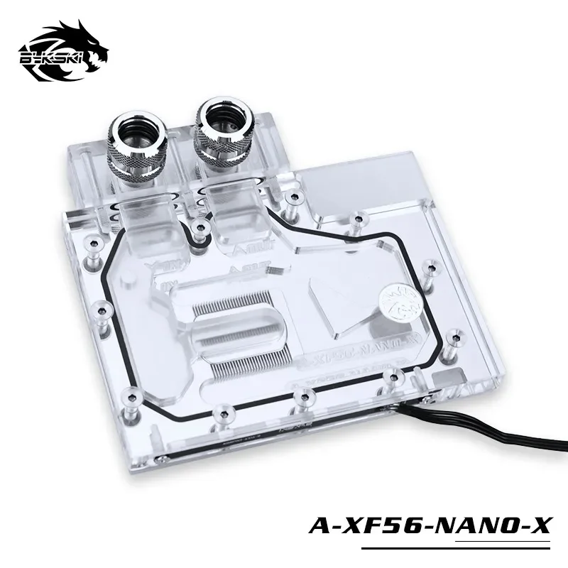 

Bykski Gpu Water Block Use for AMD XFX VEGA56 NANO/SAPPHIRE PULSE Radeon RX Vega56 8G HBM2/Full Cover GPU Copper Radiator Block