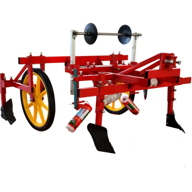 

New Small Agricultural Home Use Hand-held High Ridge Mulching Machine With High Productivity