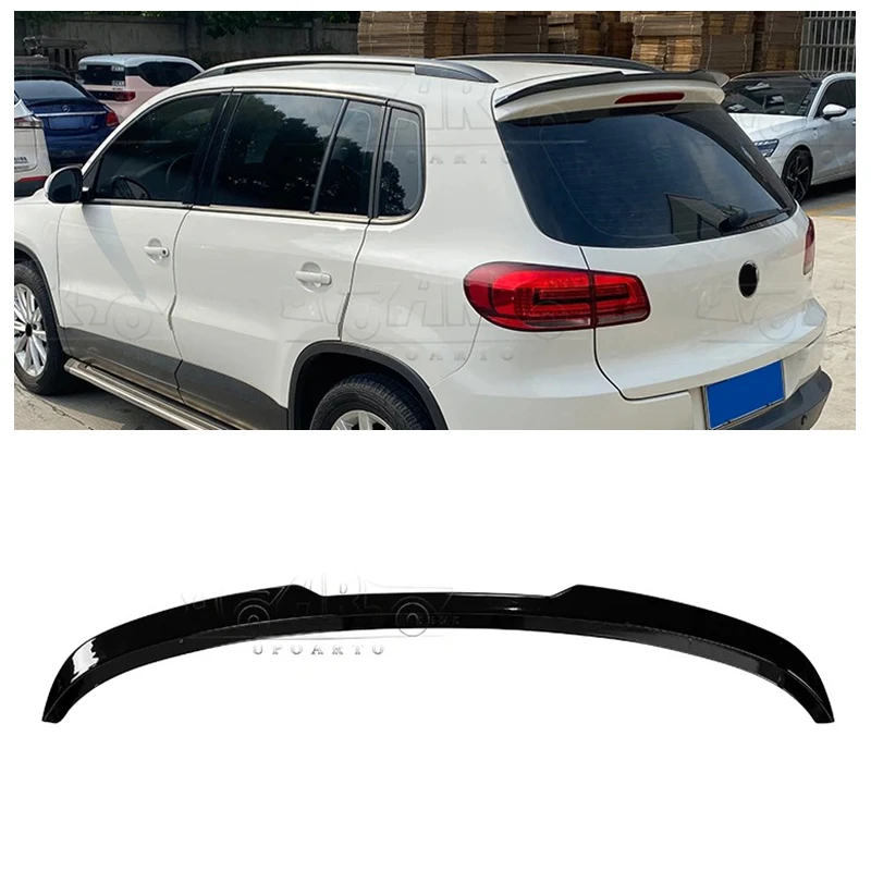 

Для Volkswagen Tiguan 2010 2011 2012 2013 2014 2015 2016 автомобильные спойлеры ABS пластиковый задний багажник спойлер