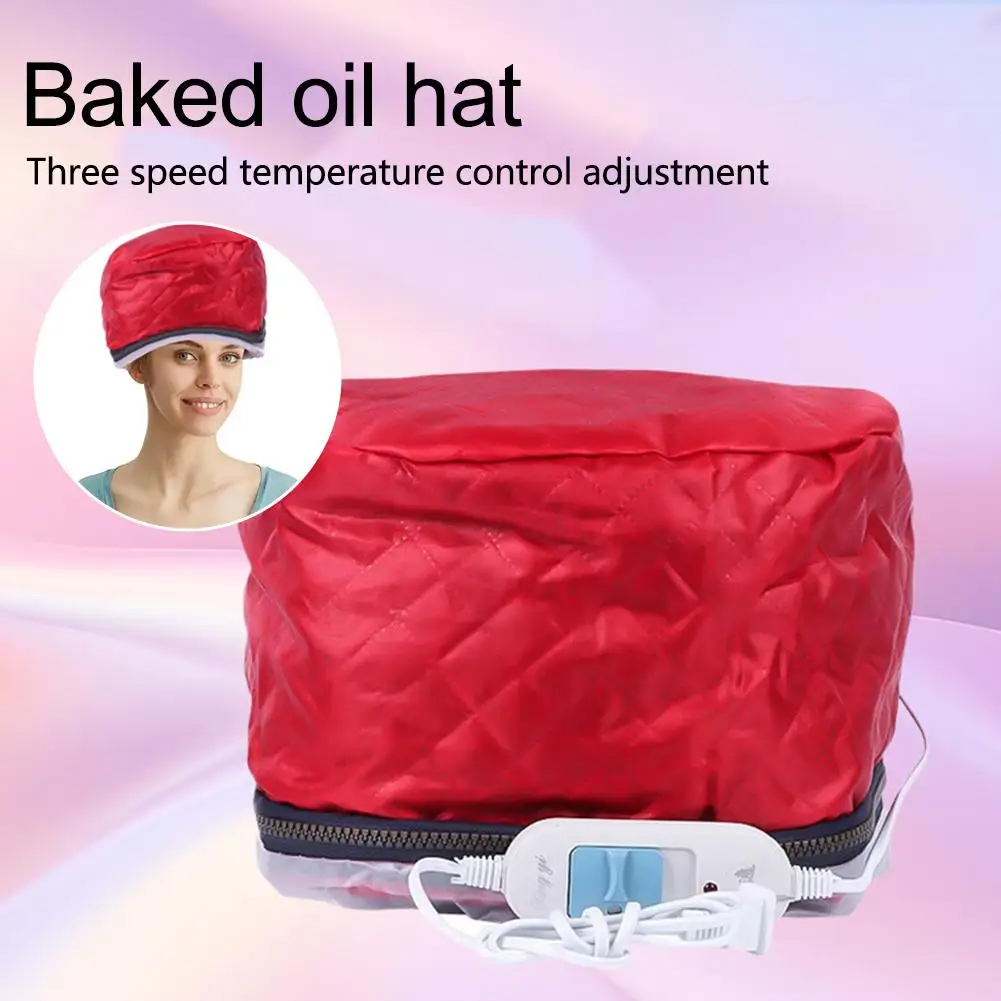 Hair Heating Caps Steamer 3-Modes Household Thermal Caps Heating Hat For Deep Conditioning Salon Natural Hair Hair Care Tra C8H6