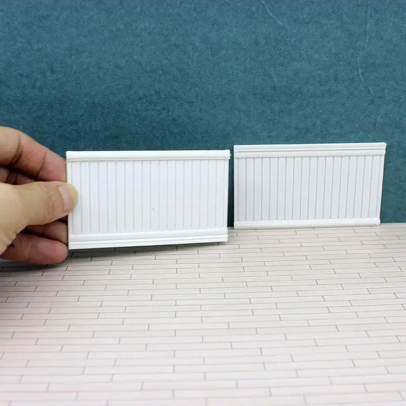 1Pcs Role Play Doll House Accessories 1/12 Dollhouse Square Wall Skirt Wall Panel For Micro Landscape Window Display