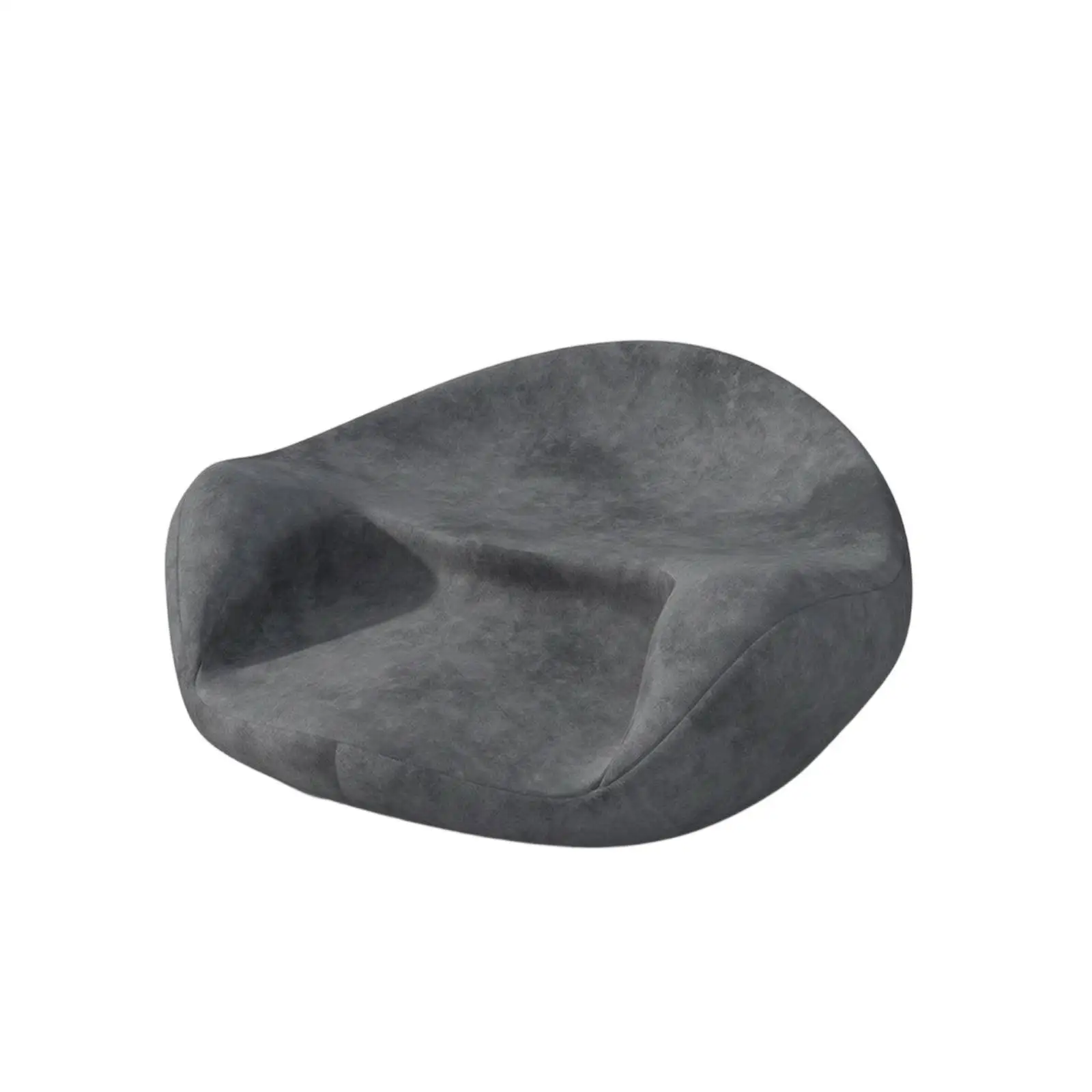 Large Comfortable Meditation Seat Memory Foam Cushion with Textured Cover for Yoga Floor Sitting Relaxation Aid