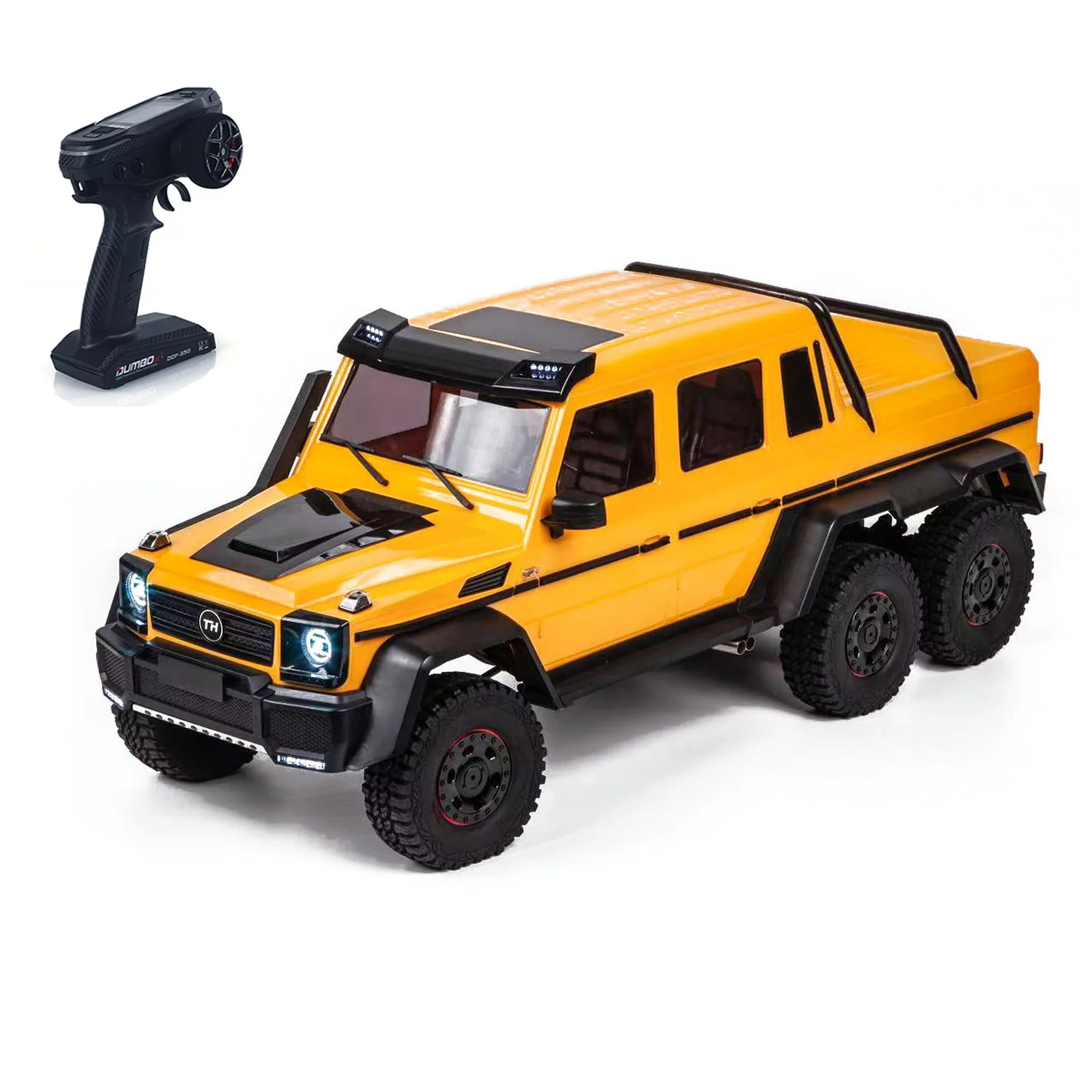 

1/8 Toy TRACTION HOBBY KM6 6WD Radio Controlled Off Road Vehicle RC Electric Model Cars 2Speeed Axle Locks 775 Brushed Motor