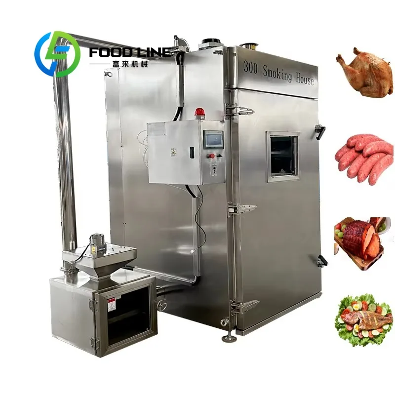 Electric Smoker Oven With Thick Insulation Layer, Low Energy Consumption, Good Heat Retention, Fit For Long‑Time Commercial