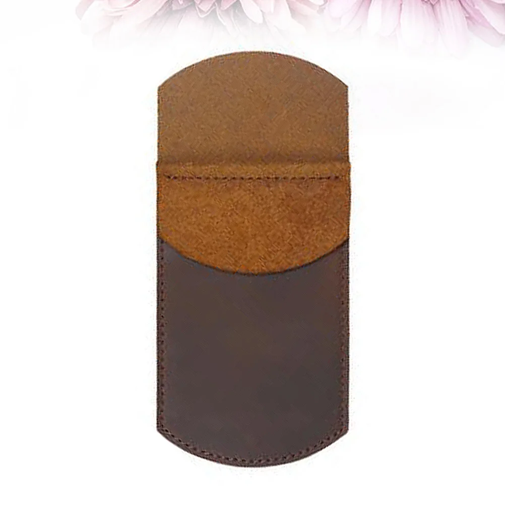 

Brown Handmade Vintage Style Pouch For Office Pen Holder Pen Container Holder Organizer