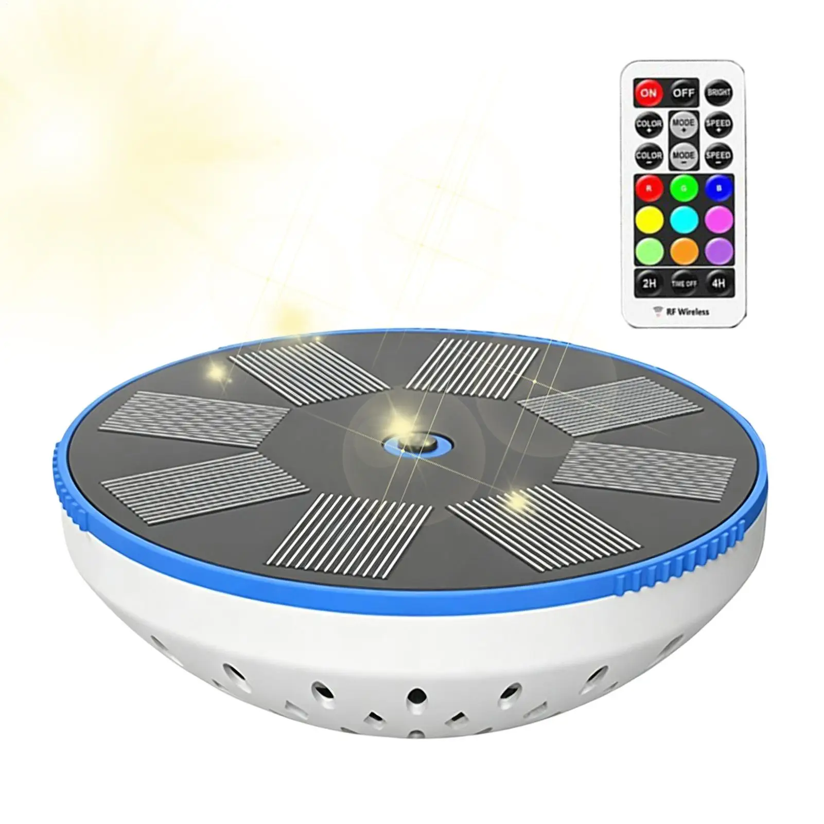 Solar Floating Pool Lights 10 Modes Waterproof LED Lighting Swimming Pool Lights With Remote Control For Bathtub Spa Outdoor