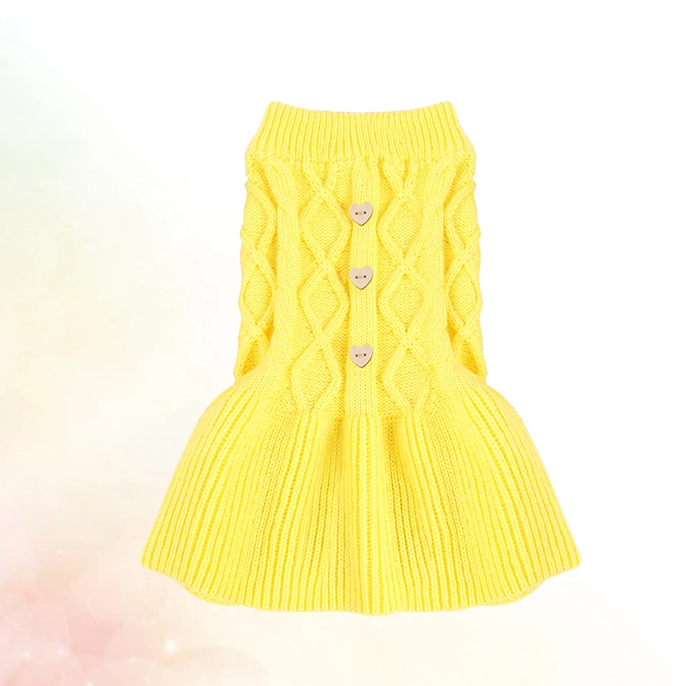 

Spring Sweater Stylish Pet Puppy Dog Neutral Dress Dresses for Puppies Clothing