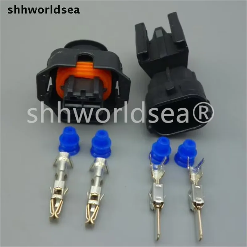 

Shhworldsea дизельное топливо Common Rail инжектор коленчатого вала датчик разъем 1928403874 1928404226 женский мужской для Ford Renau