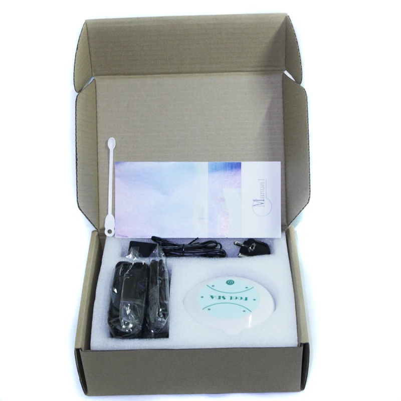 Mini Detox Machine Ion Cleanse Ionic Foot Detox Machine Bath Aqua Cell Spa Machine Detox Foot Bath 2PCS ION ARRAY