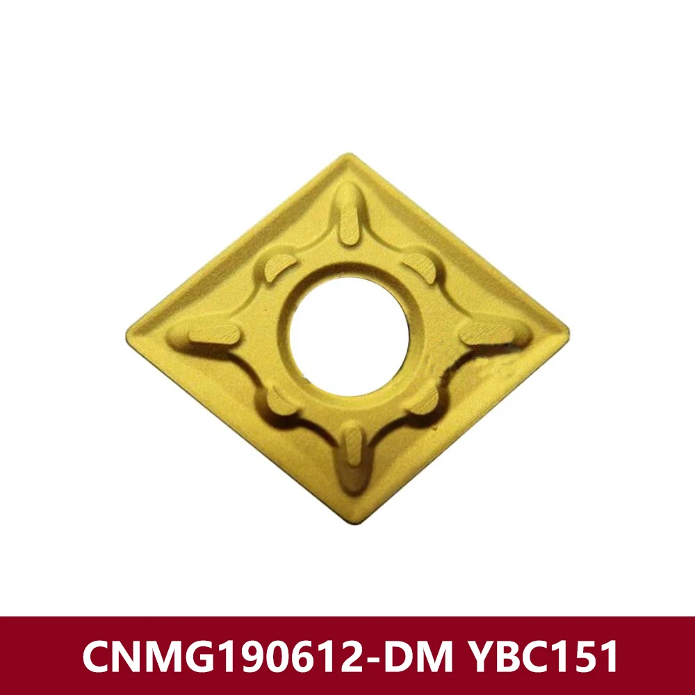 

Original CNMG643-DM CNMG190612-DM YBC151 Carbide Inserts For Steel CNMG190612 CNMG 190612 DM CNC Lathe Cutting Tools CNMG1906