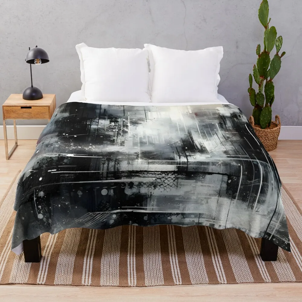 

digital abstract (00015) Throw Blanket Flannel Fabric Polar Softest Blankets