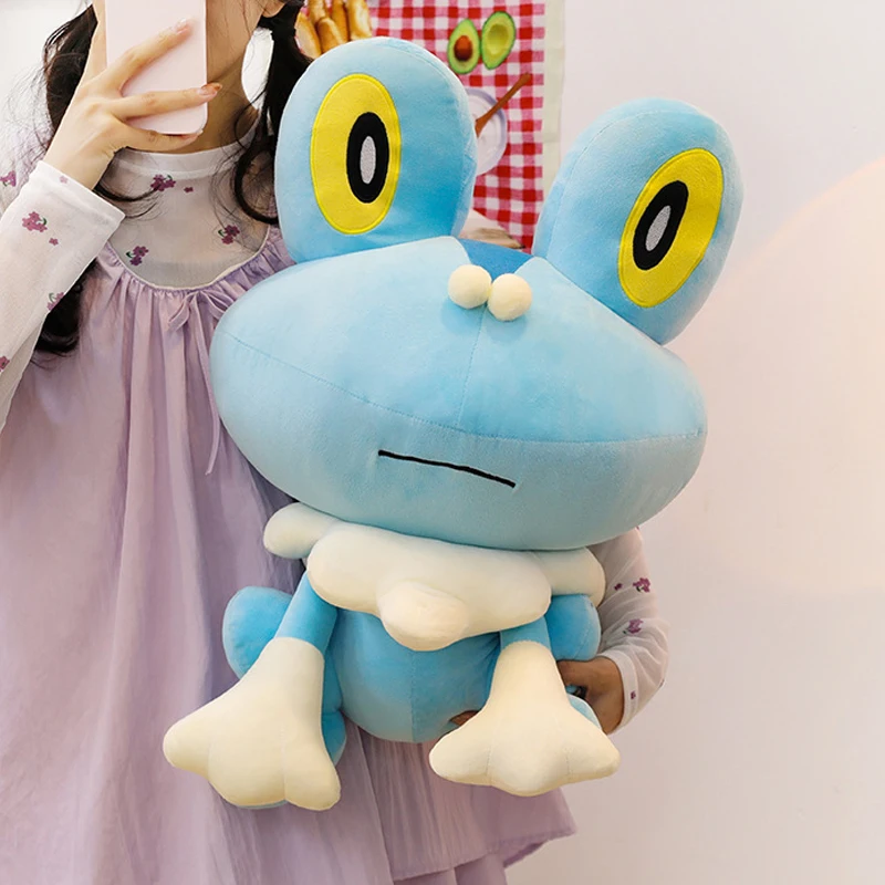 

30-60cm Pokémon Froakie Plush Toys Cartoon Plushie Anime Kawaii Birthday Pillow Sofa Doll Stuffed Gift for Childrens Xmas