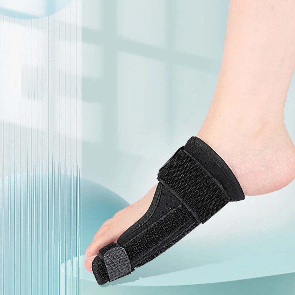 Bunion Corrector Bunion Splint Verstellbarer Big Toe Straightener Atmungsaktive Hallux Valgus Orthese Corrector für Männer Frauen