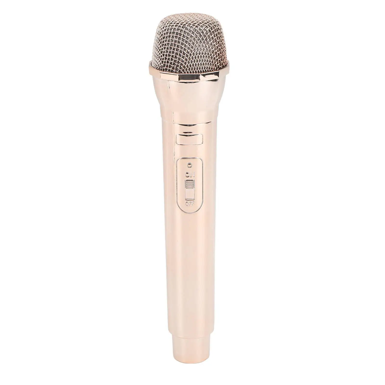 

Realistic Fake Microphone Prop for kids - High-Density Textured Design, Comfortable Handle, Perfect for costume Parties
