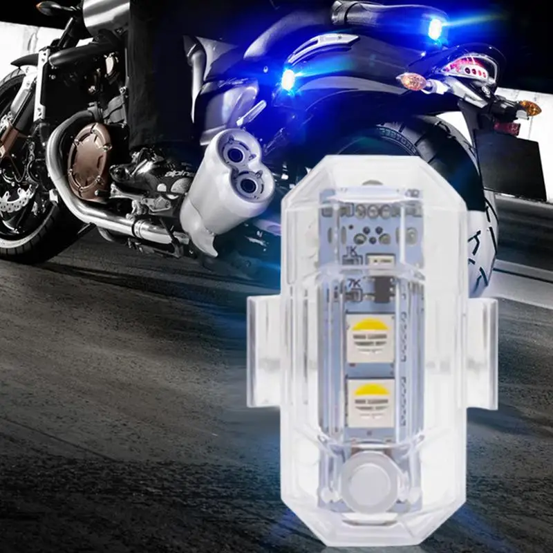 Luzes piscantes sem fio para veículos, luzes anticolisão automáticas, luzes led anticolisão com controle remoto para carro e motocicleta