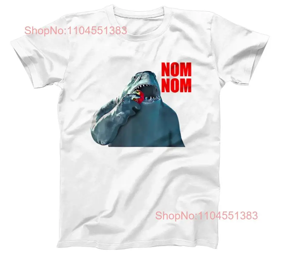 Camiseta King Shark Nom Nom para hombre talla S-5XL
