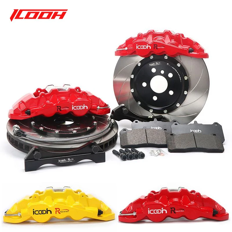 

ICOOH Racing High Quality Aluminum 6 Pot Brake Caliper Kit with Disc Rotor for Cadillac Chrysler CT4 CT5