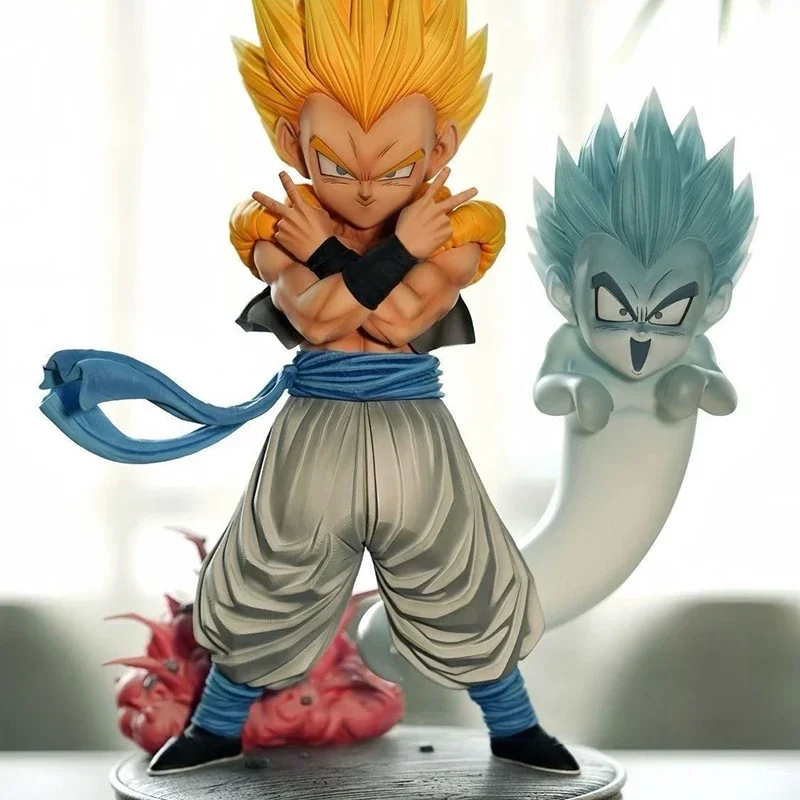 Anime SSJ3 Dragon Ball Figurine CS Gotenks Action Figures Super Saiyan3 Son Goten Statue Periphery Toys 25cm PVC Collection Doll