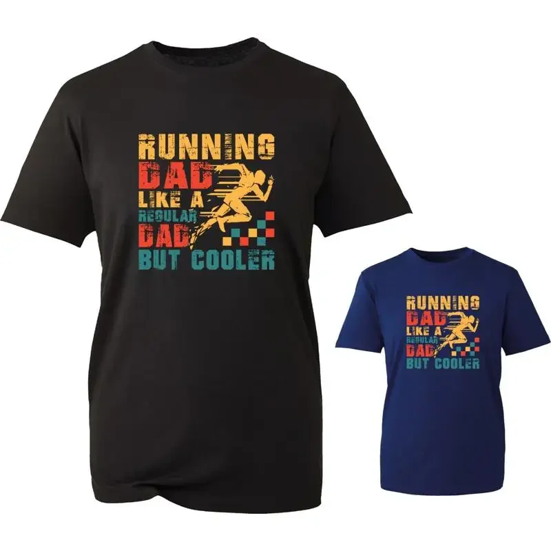 Running Dad Father'S Day T Shirt Grandpa Pops Fitness Freak Birthday Top