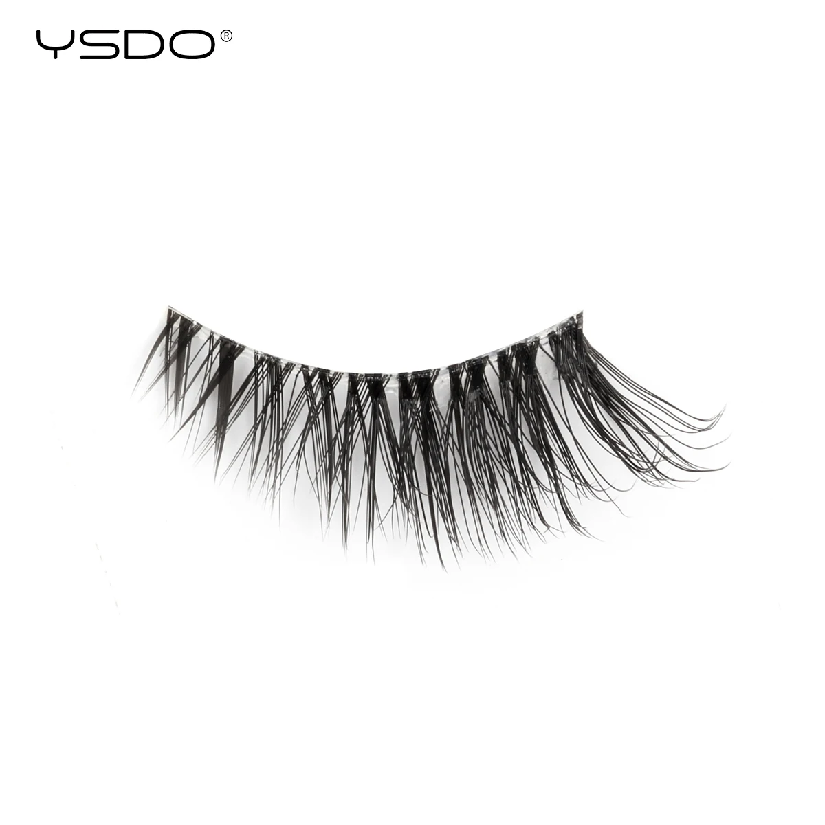 YSDO ครึ่งขนตา 3/10 3D Mink นุ่มธรรมชาติสั้น Cat Eye Lashes เครื่องมือแต่งหน้า Extension Fluffy Faux Cils maquiagem ครึ่ง Cilios