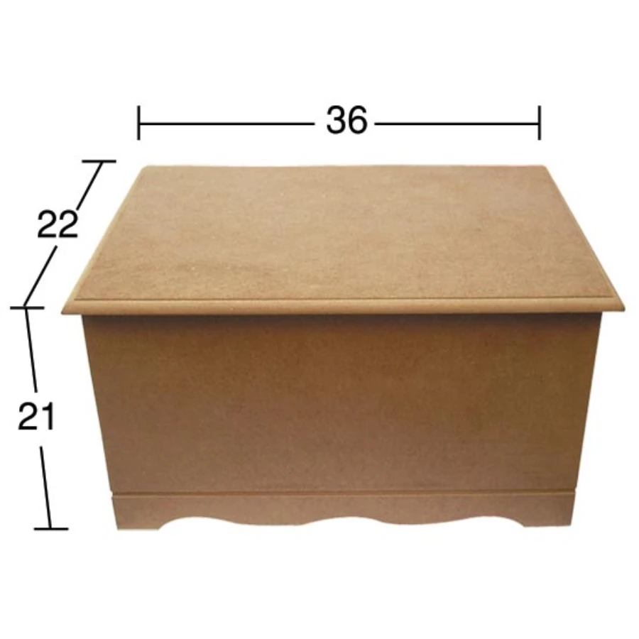 SA415 Solid Crate, Hobby Wood Painting Mdf Box