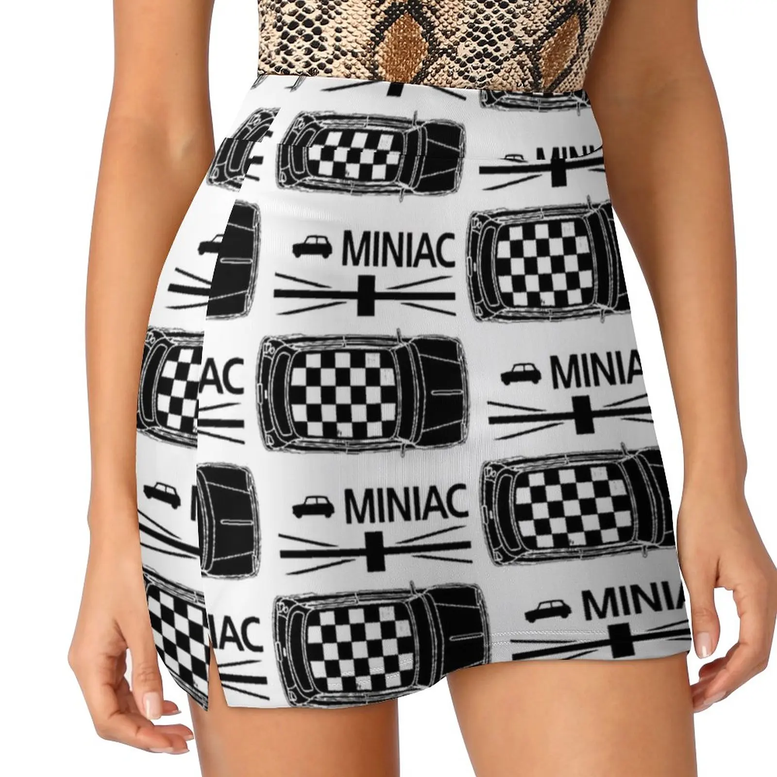 Miniac Women's skirt Y2K Summer Clothes 2022 Kpop Style Trouser Skirt With Pocket Mini Cooper Austin Morris City Clubman