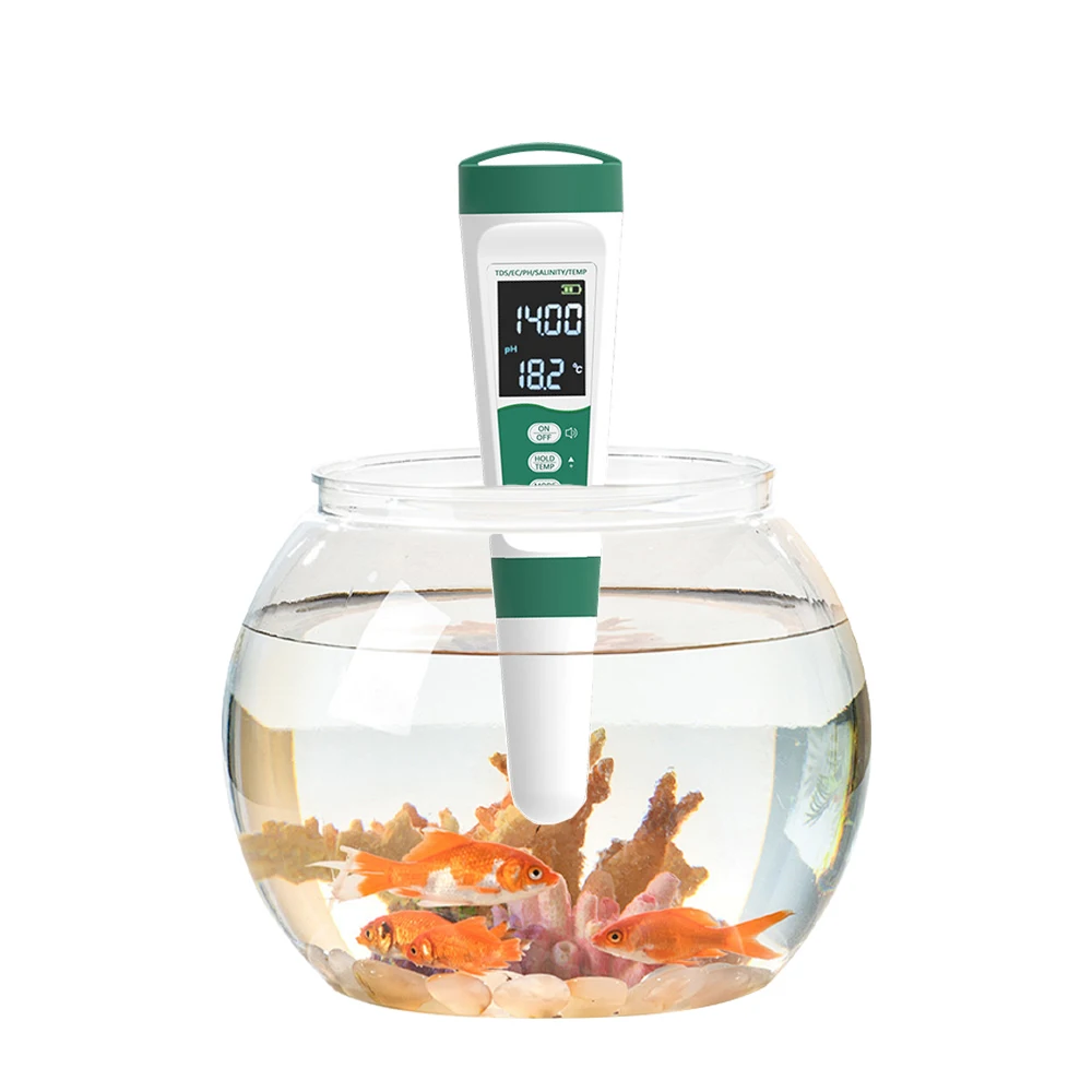 

Portable Swimming Pool ph Tester ph Meter Pen Thermometer Pool Water Quality Digital test Pen ph Water Testing Liquid