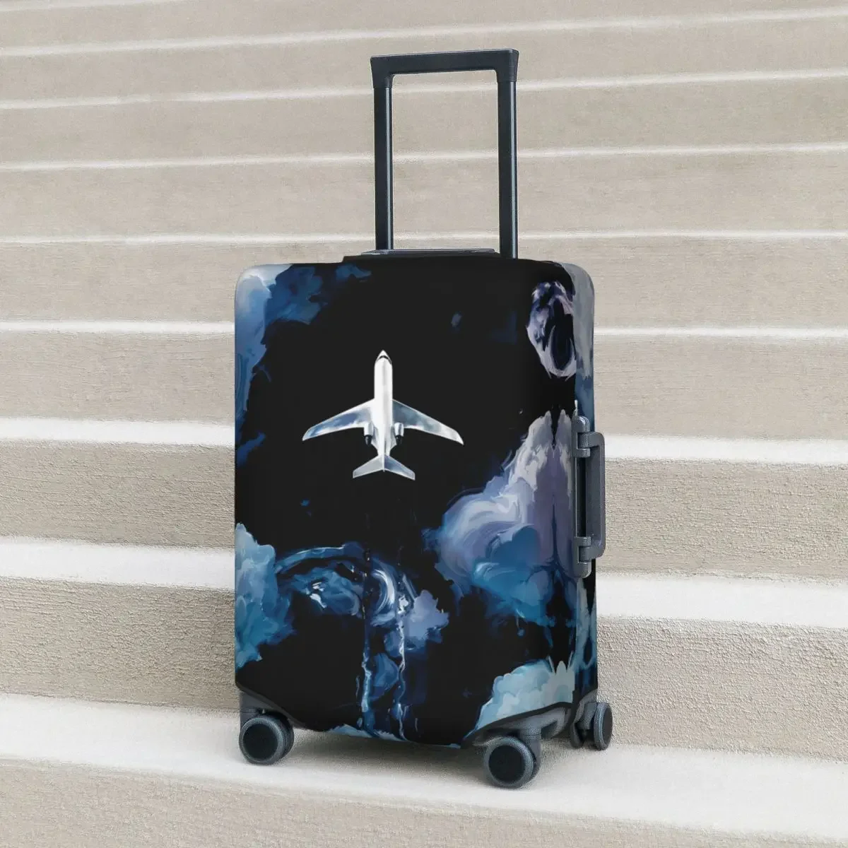 Dream Flight Night Suitcase Cover Travel Business Flight Fun Luggage Accesories Protection