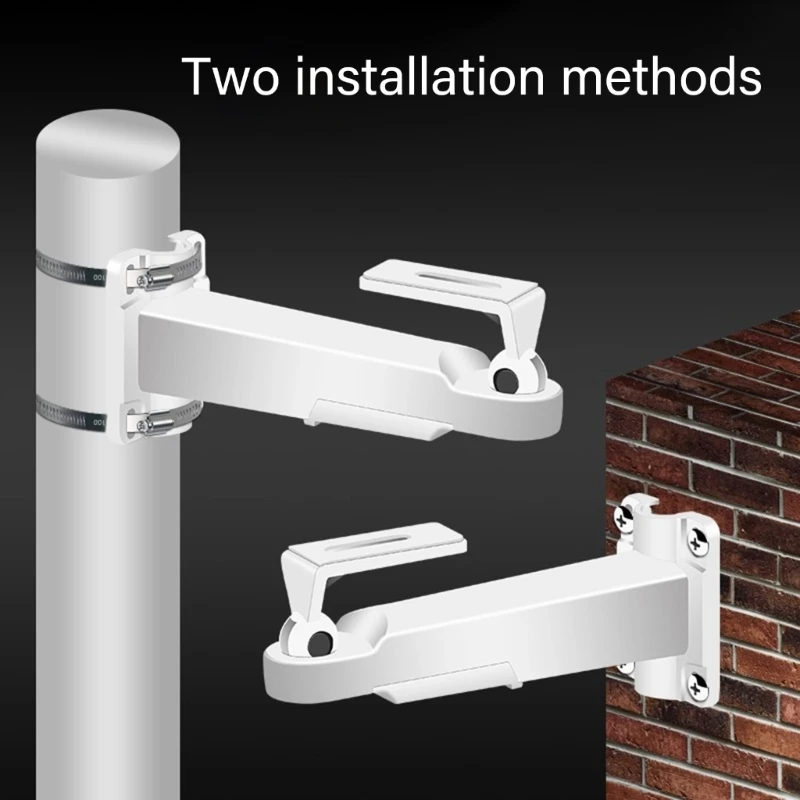  Universal CCTV Bracket 360 Degree Rotating Concealed Wire Feature Weatherproof