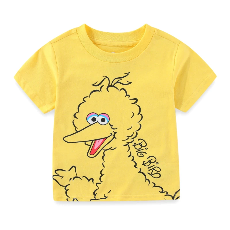 Sesame Street Boys T-Shirts  (S- 4XL) and Board Book Set Infant 2026 Summer New