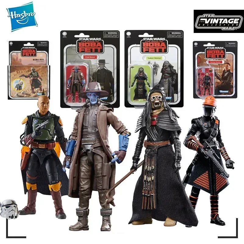 HASBRO Original Model STAR WARS THE BOOK OF BOBA FETT CAD BANE FENNEC SHAND Anime Figure  Action Figure Toys for Boys Gift 165mm