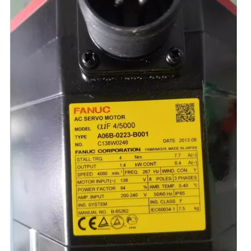 

A06B-0223-B001 новый двигатель Fanuc в наличии, быстрая доставка