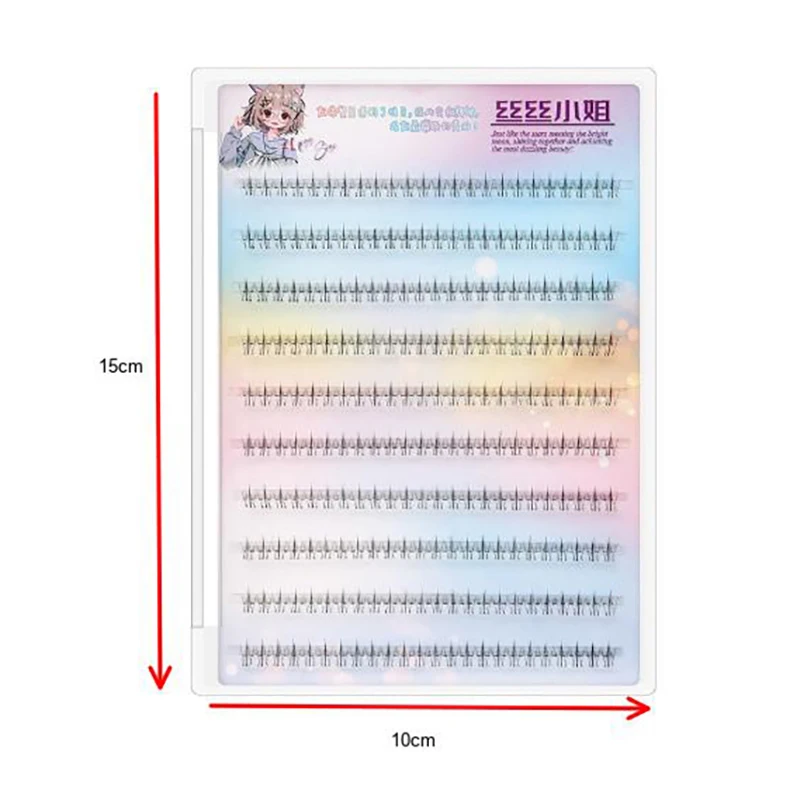 1Pc Self Adhesive Bottom Eyelashes Do Not Require Glue Reusable Under Eyelashes For Makeup DIY Personal Comic Eyelashes