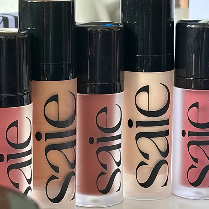Saie Liquid Blush  Moisturizing SPICY BABY Eye‑atmosphere Low Price High Facial Contour Roseglow Non‑sticky Texture Makeup