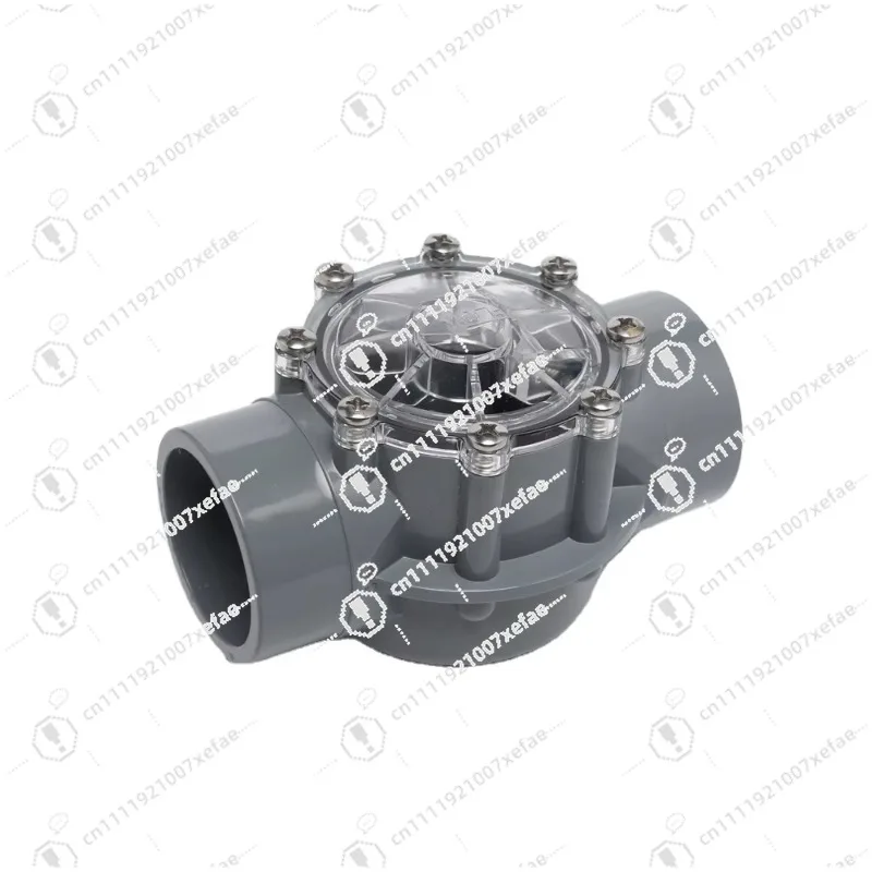 Spring check valve CPVC swimming pool valve