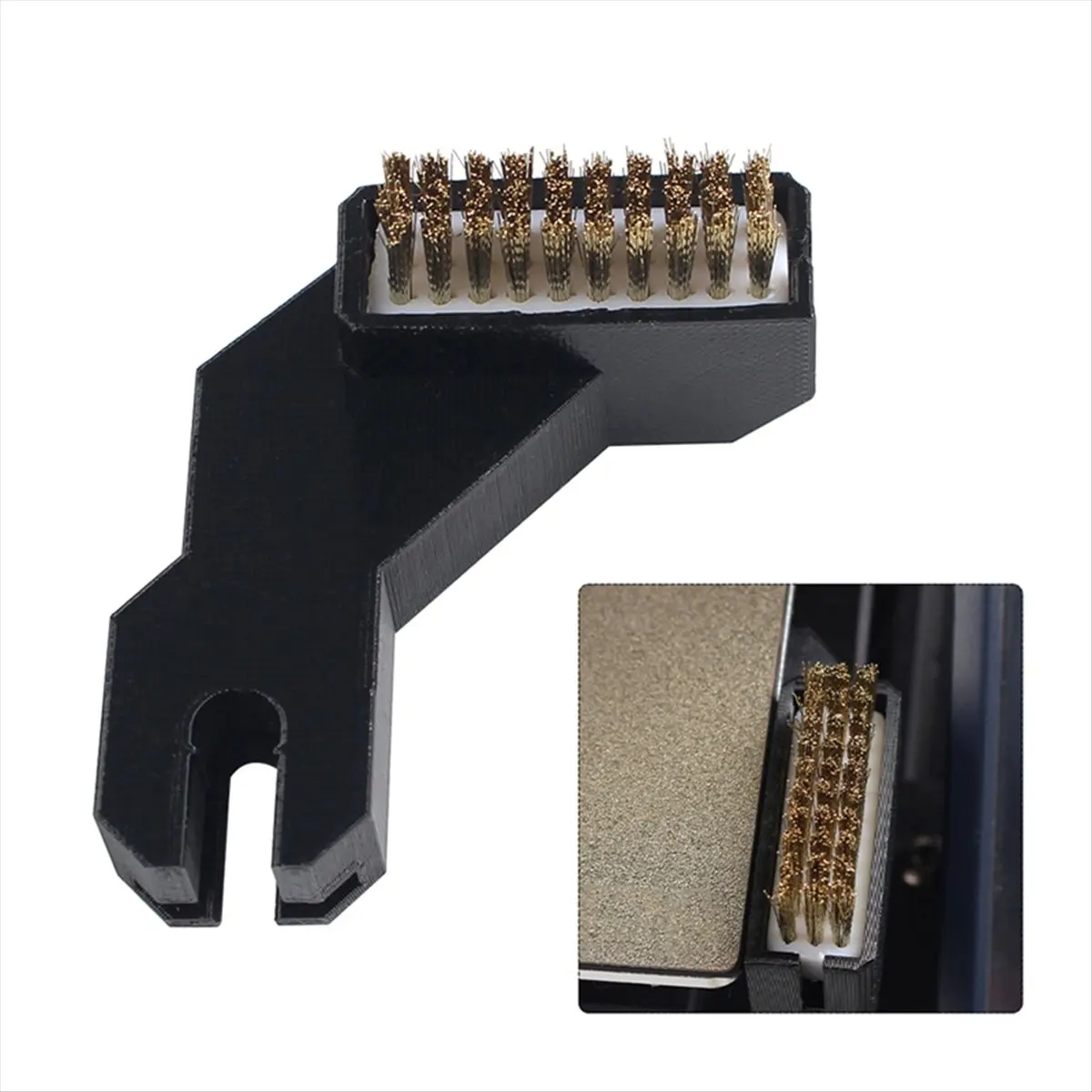 3D Printer Nozzle Cleaning Brush Kit Copper Wire Brush for Vype Essential 3D Printer Parts for Maintenance and Cleaning [ABPS]