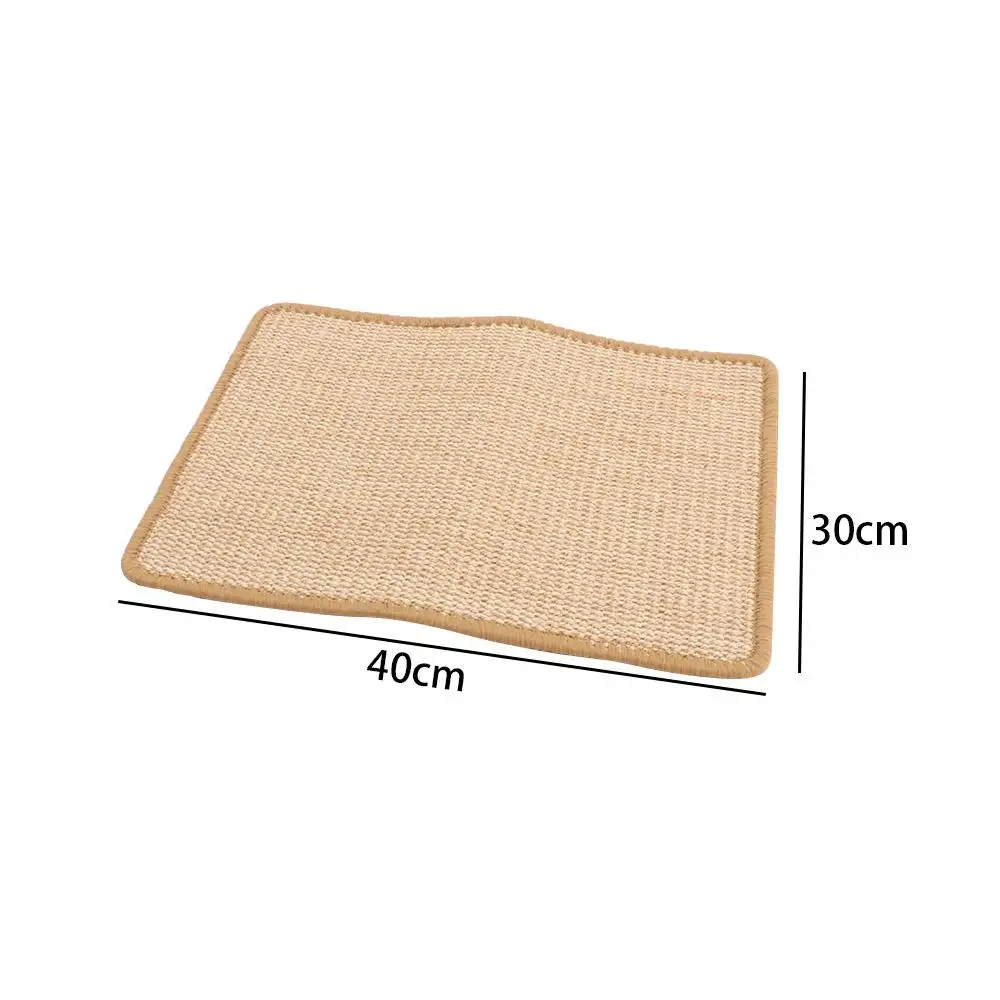 Sisal Cat Scratcher Board Kitten Scratching Post Mat Toys Pad Litter Mat Pet Accessories