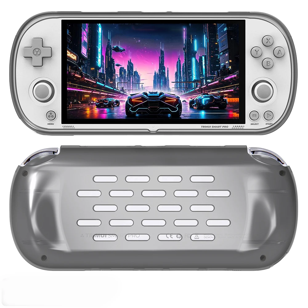 

For Trimui Smart pro Protective Case Special TPU Game Console Cover Full Package Fit Thin Anti-Seismic Anti-Fall Case