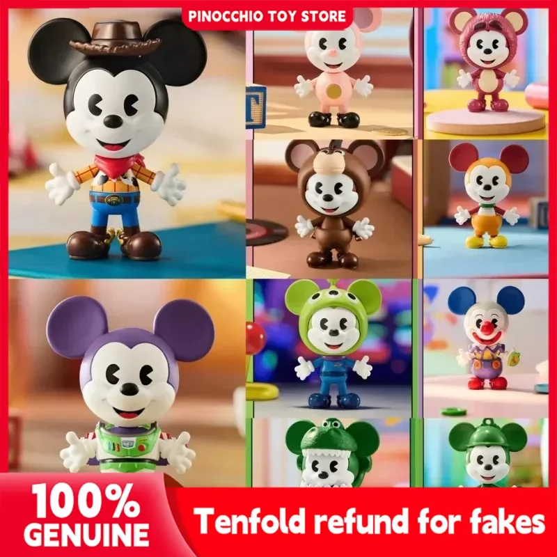 

Оригинальная коллекционная фигурка POPMART Mickey REMIXED x Disney Pixar (слепая коробка) | Коллекционная фигурка, потрясающий подарок на день рождения и Рождество